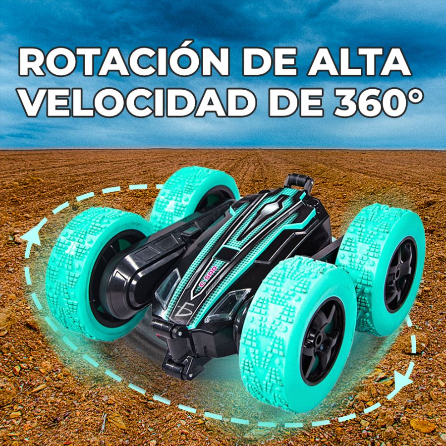 Coche de Radio Control 360° Llantas 4×4.