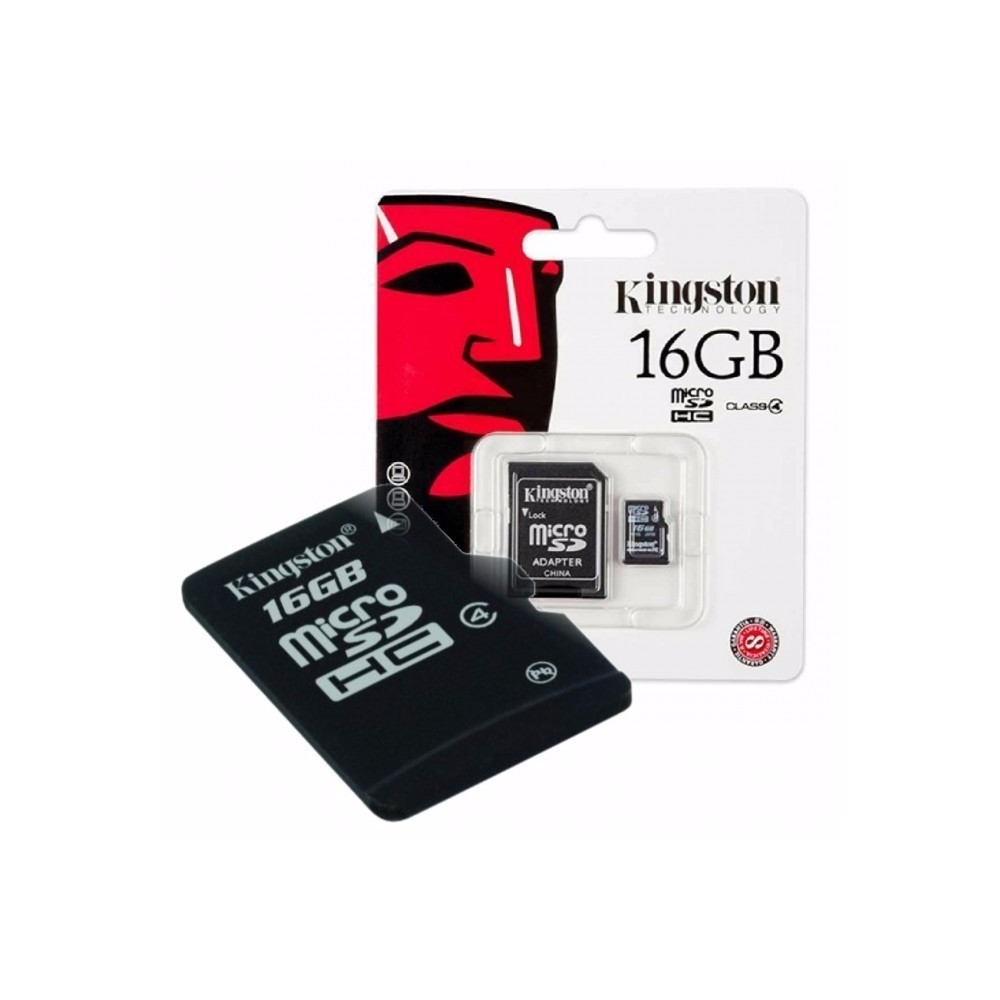 Tarjeta de memoria con adaptador SD 16G.