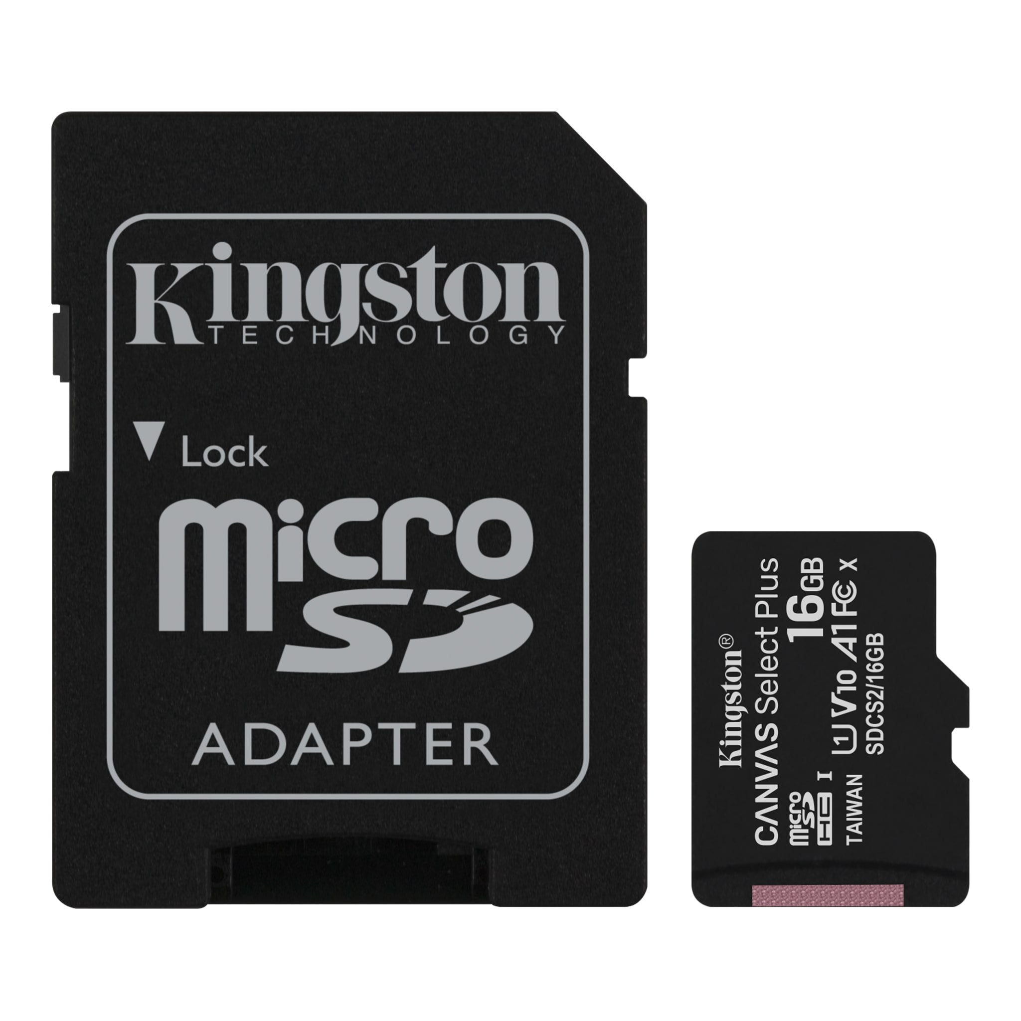 Tarjeta de memoria con adaptador SD 16G.