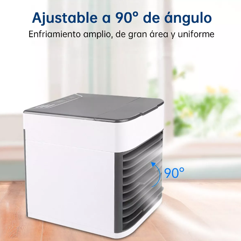 Mini Portátil Usb Pequeño Aire Enfriador De Aire Acondiciona Color Blanco