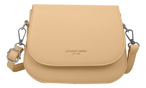 Bolsas Mujer Hombro Bandolera Cosmetiquera Cuero Sintetico CAQUI