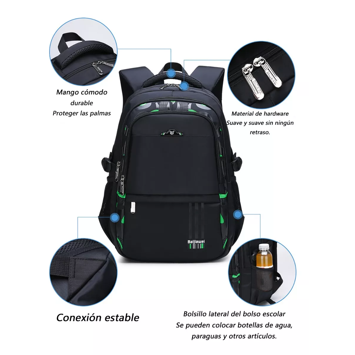 Mochilas Escolares Para Niños Y Niñas, Mochila Impermeable Para Estudiantes.