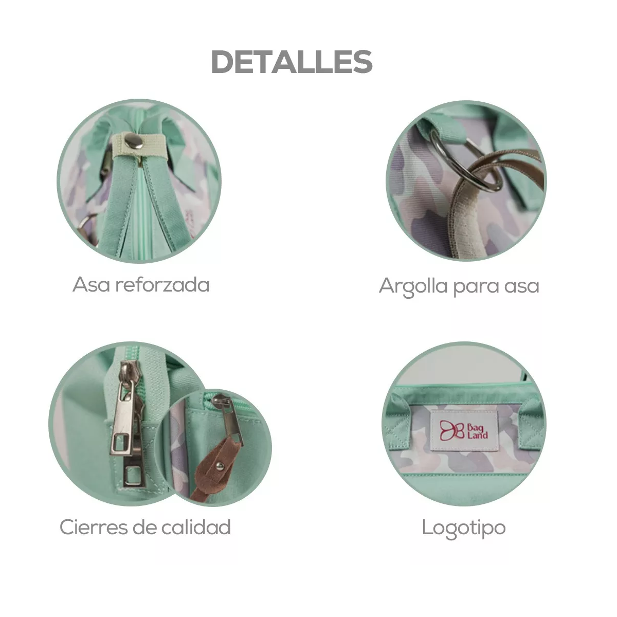 Mochila Pañalera De Mano Multiusos Para Artículos De Bebés.