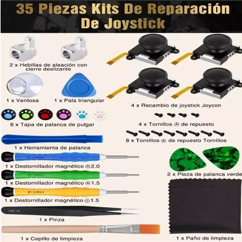 Herramientas De Reparación Y Repuestos Para Nintendo Switch
