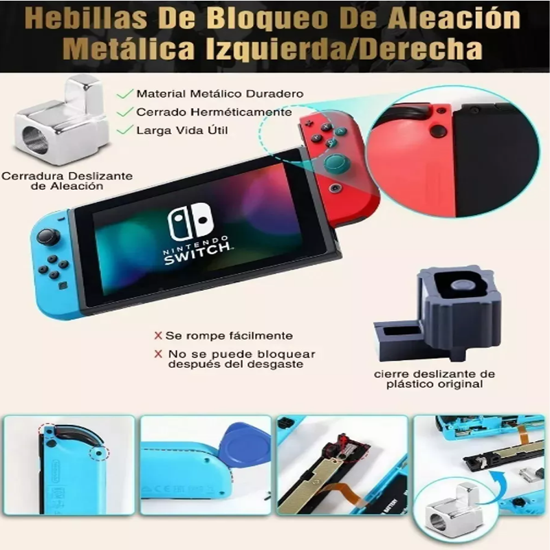 Herramientas De Reparación Y Repuestos Para Nintendo Switch