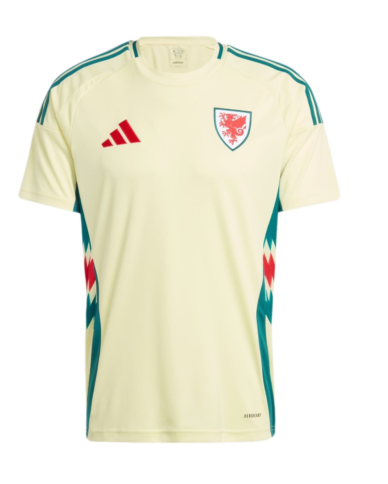 Nuevo! Jersey Gales Eurocopa 2024/2025 Visita Amarillo Talla S.