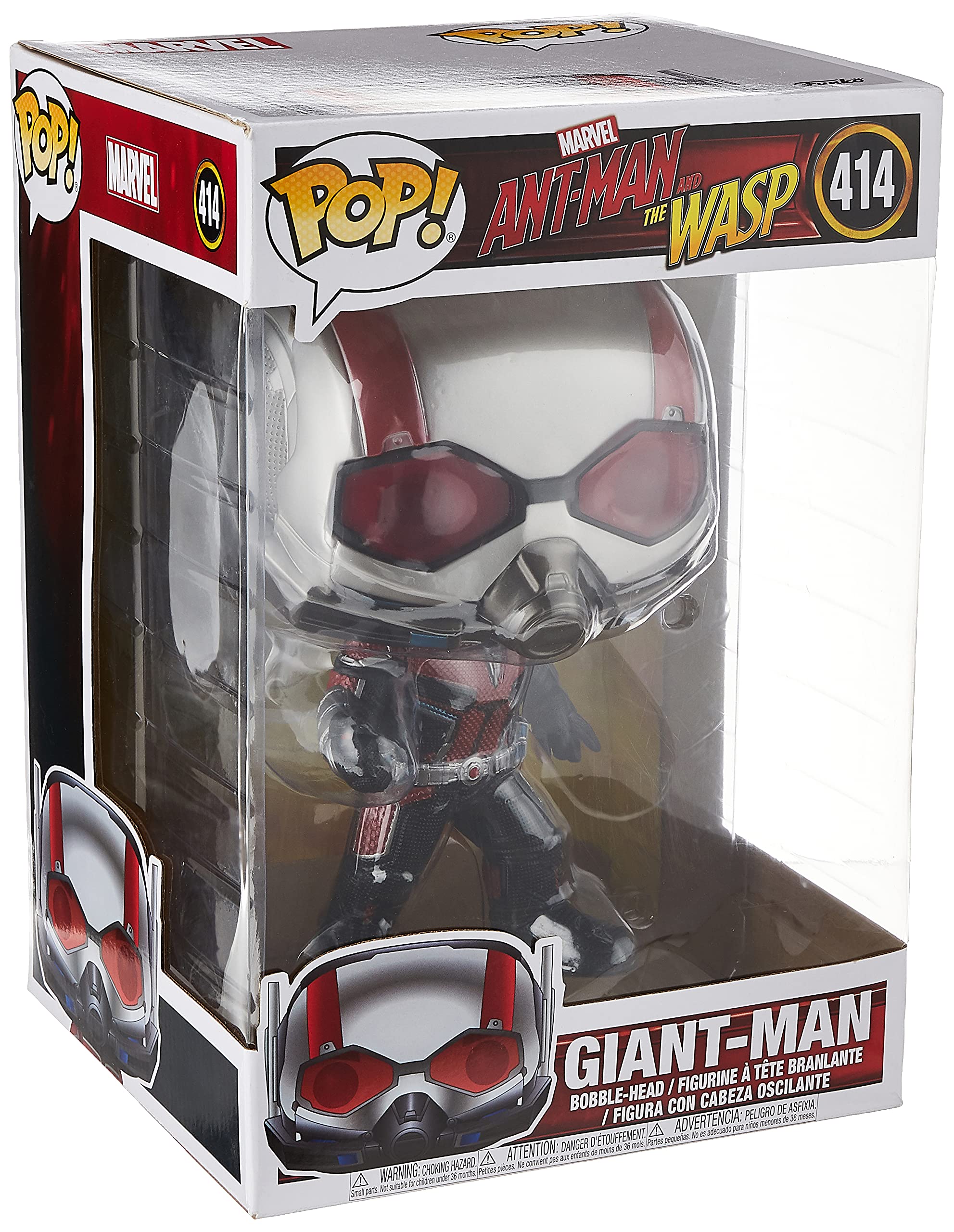 Nuevo! Funko Pop Gigante Ant Man Avengers 10 Pulgadas #414.