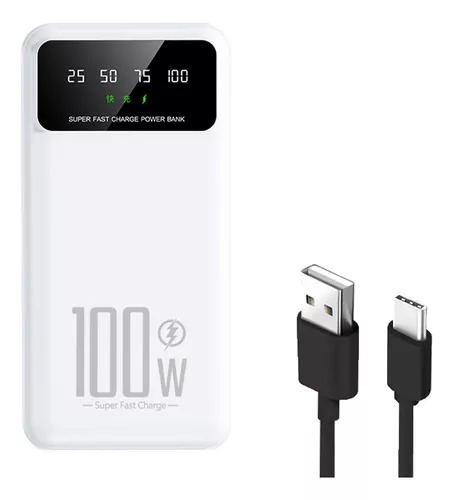 Power Bank Saiviek Kj-k70 20000mah Batería Externa 20w Carga Rapida.