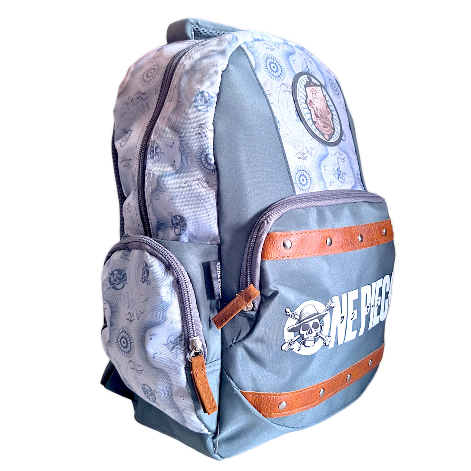 FM Mochila Grande One Piece Netflix Skull 02654.