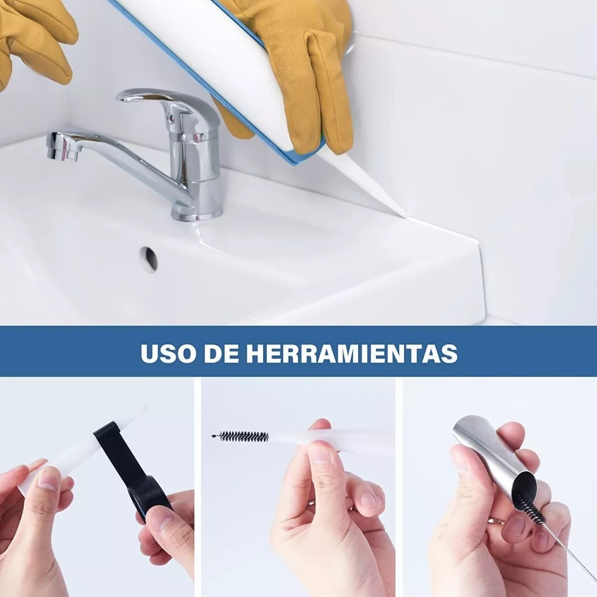 Set Herramientas De Calafateo De Silicona 35 Piezas
