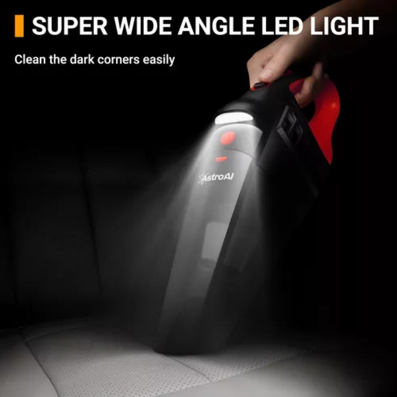 Astro AI AHVCJY801OR 560mL rojo y negro 12V 80 Hz