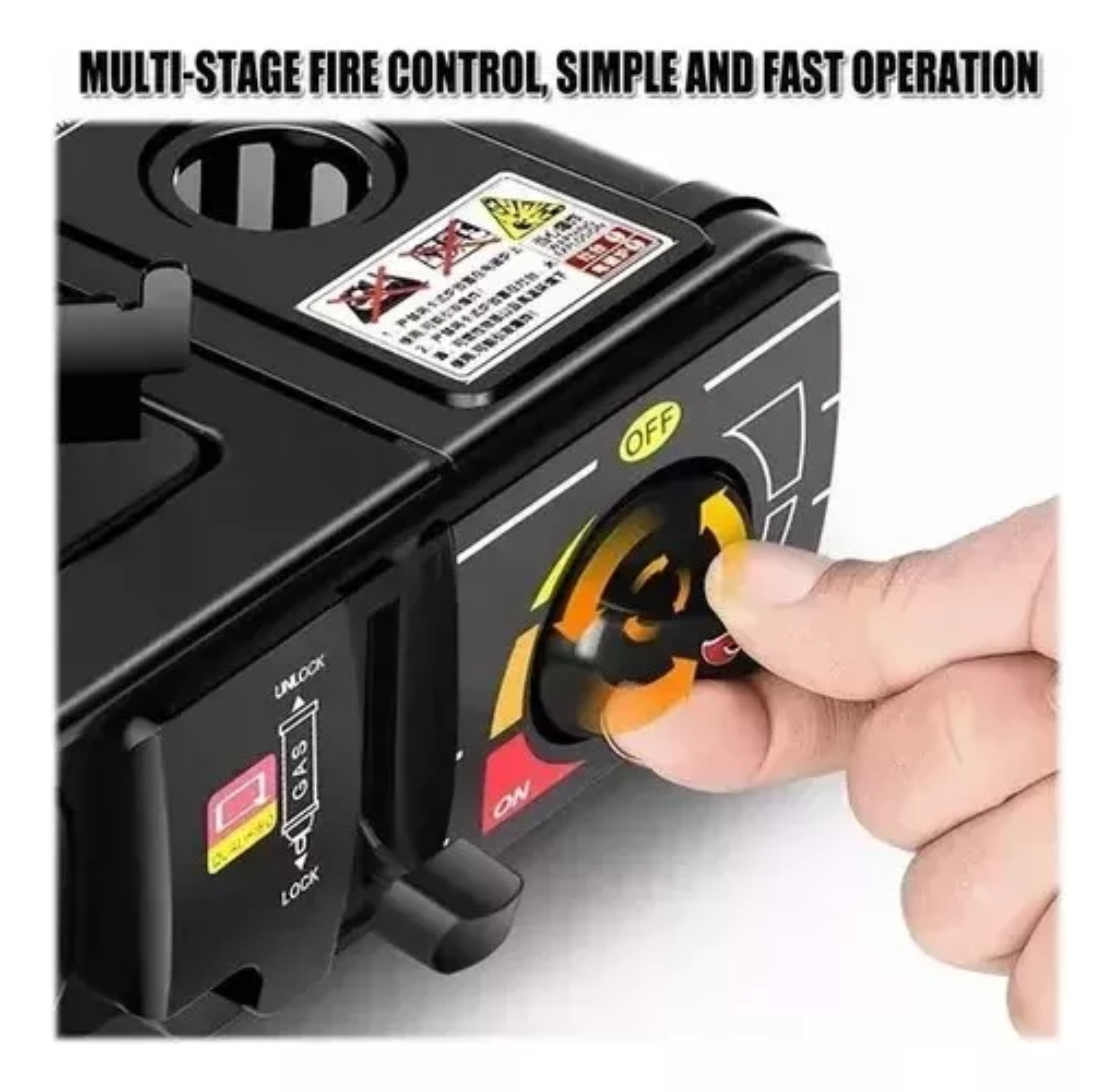 Para Acampar Calentador De Camping Gas Butano Multifuncional By Olimit, Estufa, Estufa De Gas Para Acampar, Acampar, Con Estuche Sin Gas.