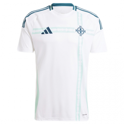 Nuevo! Jersey Irlanda del Norte Eurocopa 2024/2025 Visita Blanca Talla S.