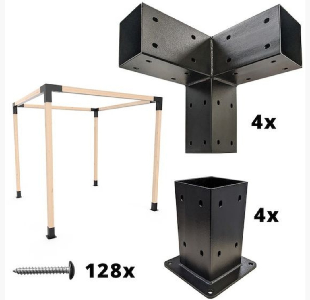 Pérgola Estilo Industrial 