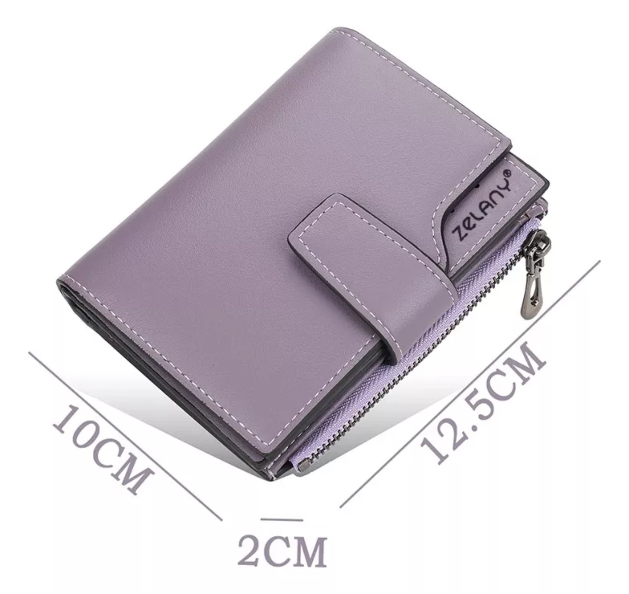 Juvenil Y Excelente Cartera, Monedero De Dama,multifunción.