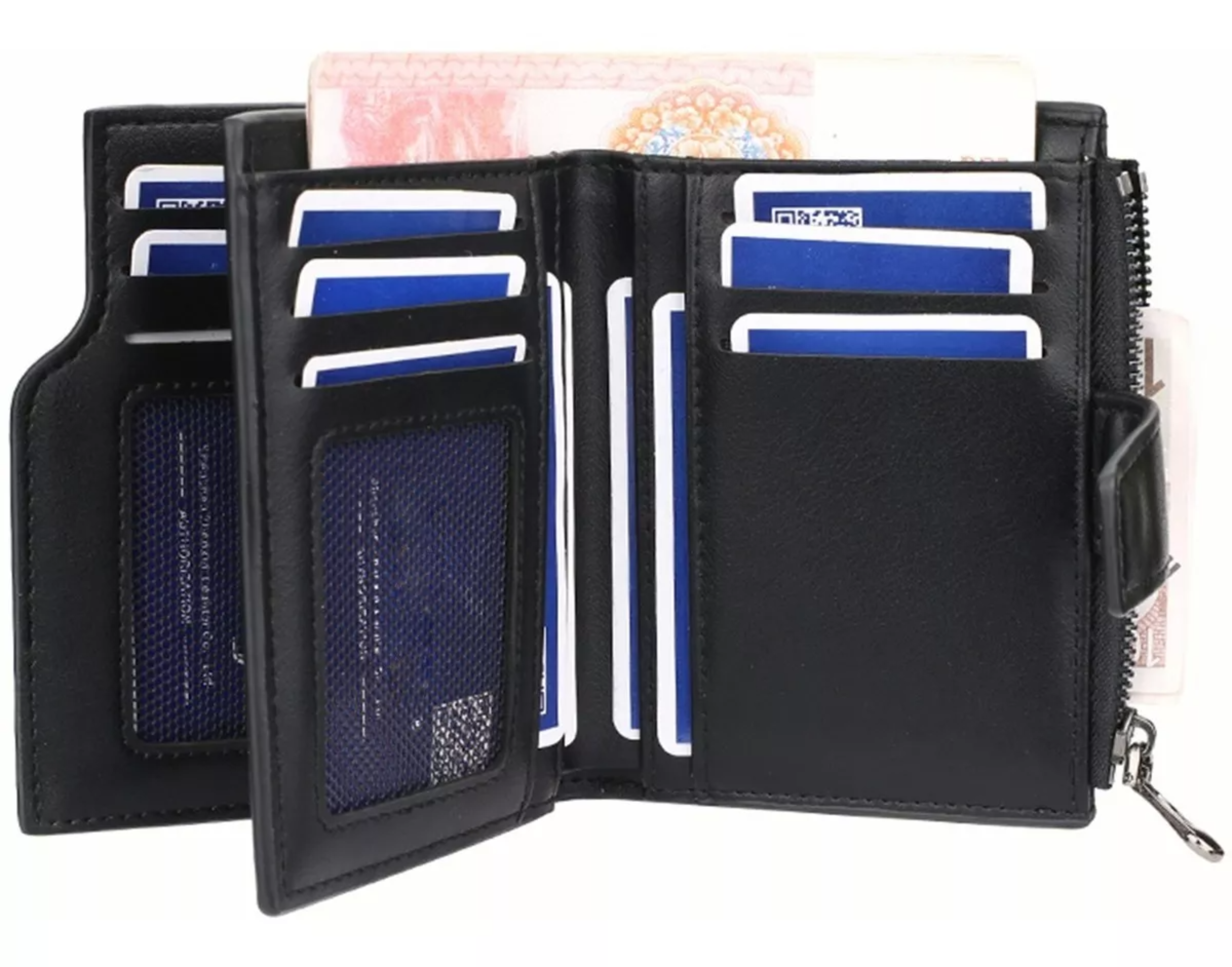 Juvenil Y Excelente Cartera, Monedero De Dama,multifunción.