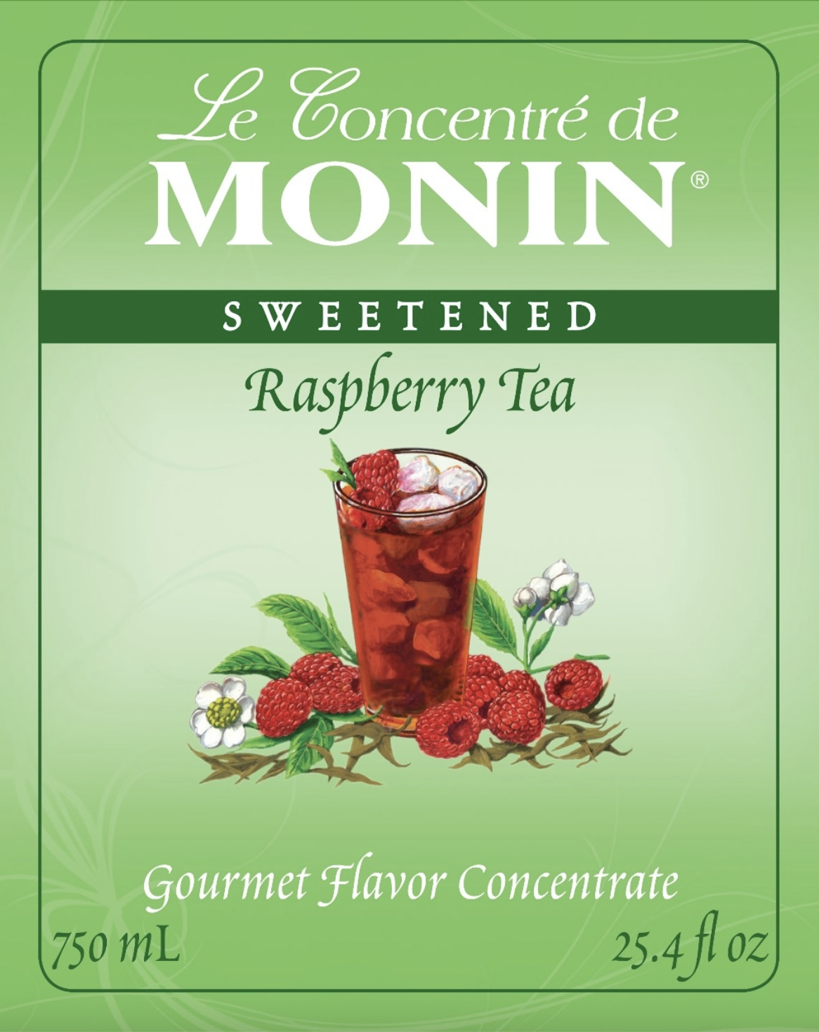 Concentrado MONIN Raspberry Tea 1lt