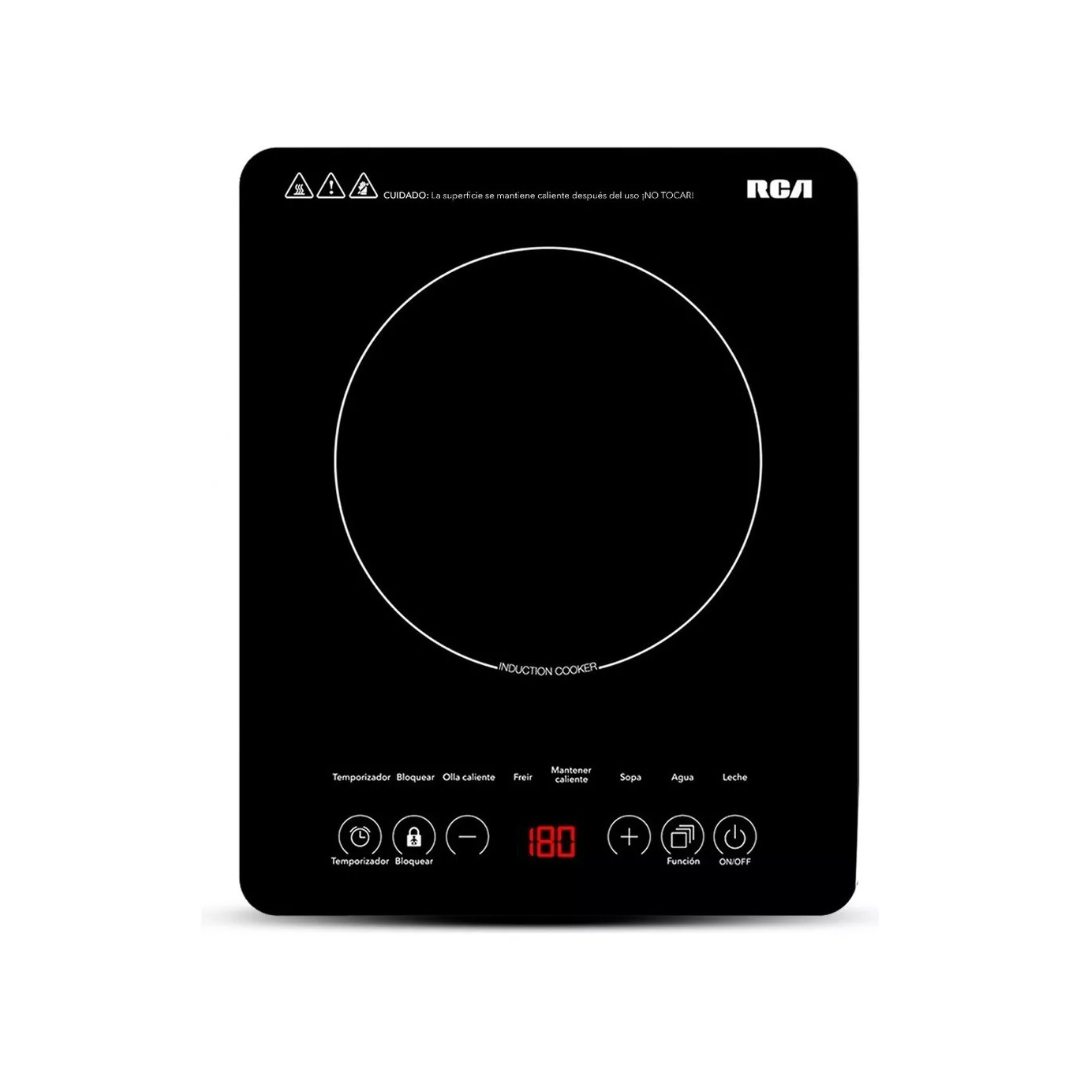 Rca Parrilla De Inducción Eléctrica Rc-12a3 Cocina Color Negro