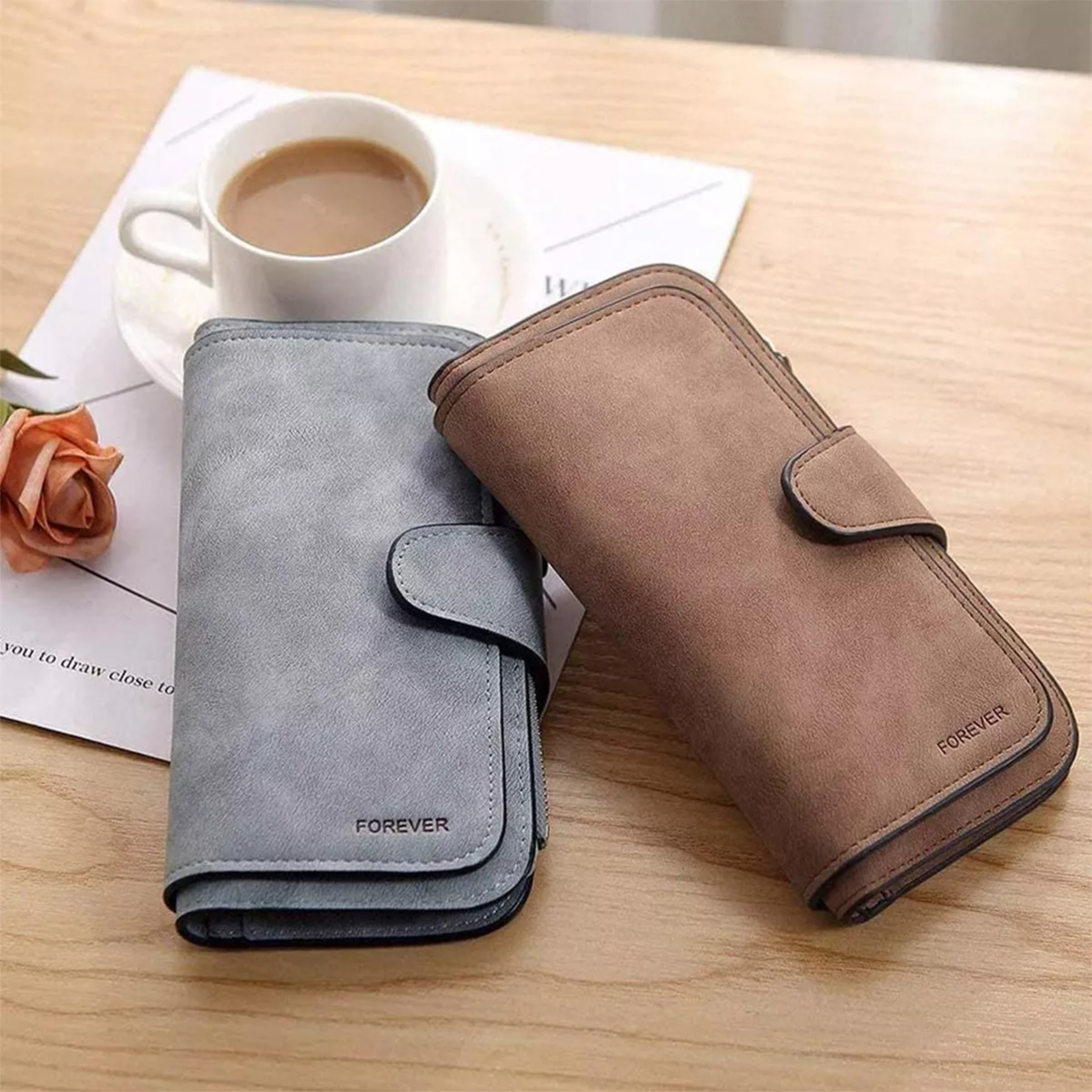 Juvenil Y Excelente Cartera Con Monedero Para Mujer Dama.