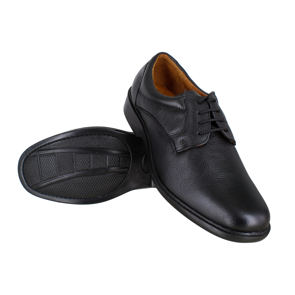 Zapato Formal Hombre Vogatti 1652 Mestizo Grabado Negro PU Casual