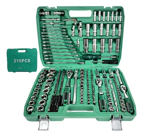 Juego De Llaves Autocle Con Estuche, 216 Piezas