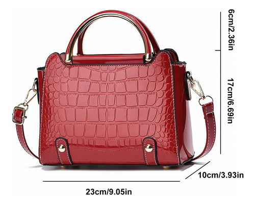 Bolsa Bandolera Mujer Moda Cartera Crossbody Tote Hombro