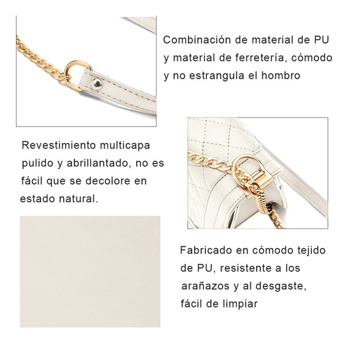 Bandoleras Mujer Casual De Cuero Pu/bolsa Para Crossbody