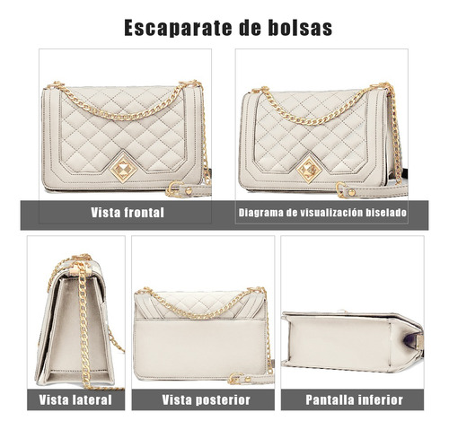 Bandoleras Mujer Casual De Cuero Pu/bolsa Para Crossbody