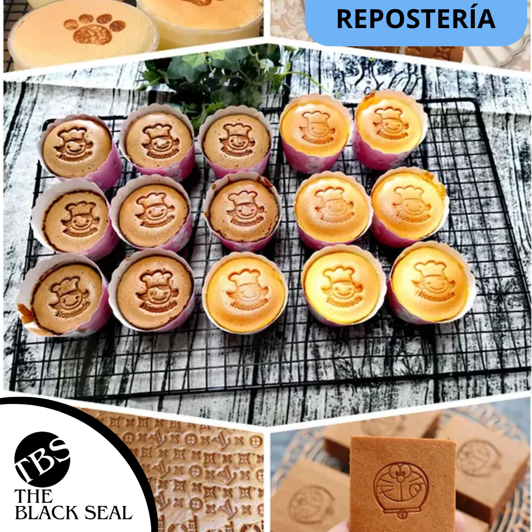 Sello Para Marcar Pan, Cuero, Hamburgesas, Comida 2.7 Cm.