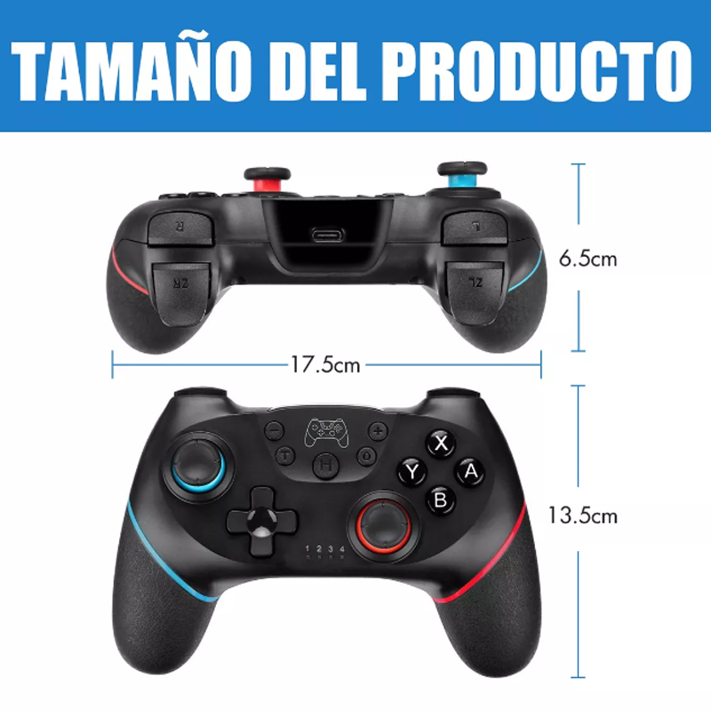 Control Inalámbrico Gamepad Y Joystick Para Nintendo Switch