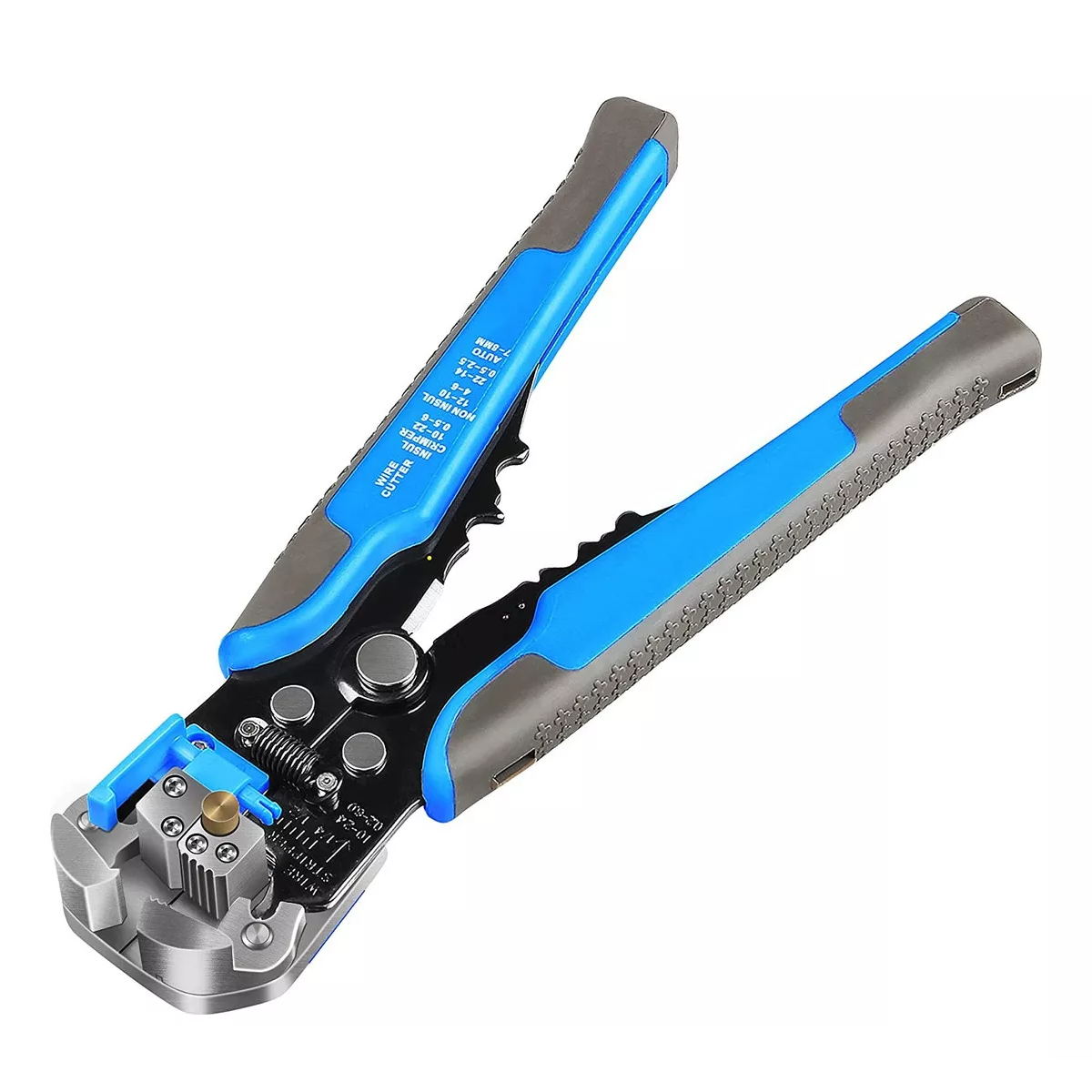 Pinza Pela Cable Automática Pinzas Cortadoras Cable 5 Y 1 Azul/Gris 