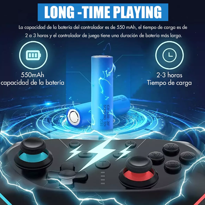 Control Inalámbrico Gamepad Y Joystick Para Nintendo Switch