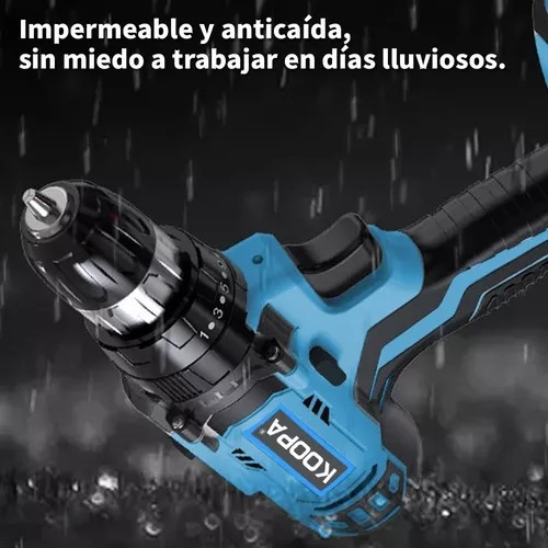 Koopa Taladro Atornillador D/impacto Inalámbr 3 En 1