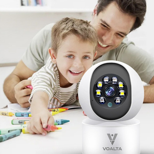 Cámara De Seguridad Wifi Smart Con 5mp Visión Nocturna