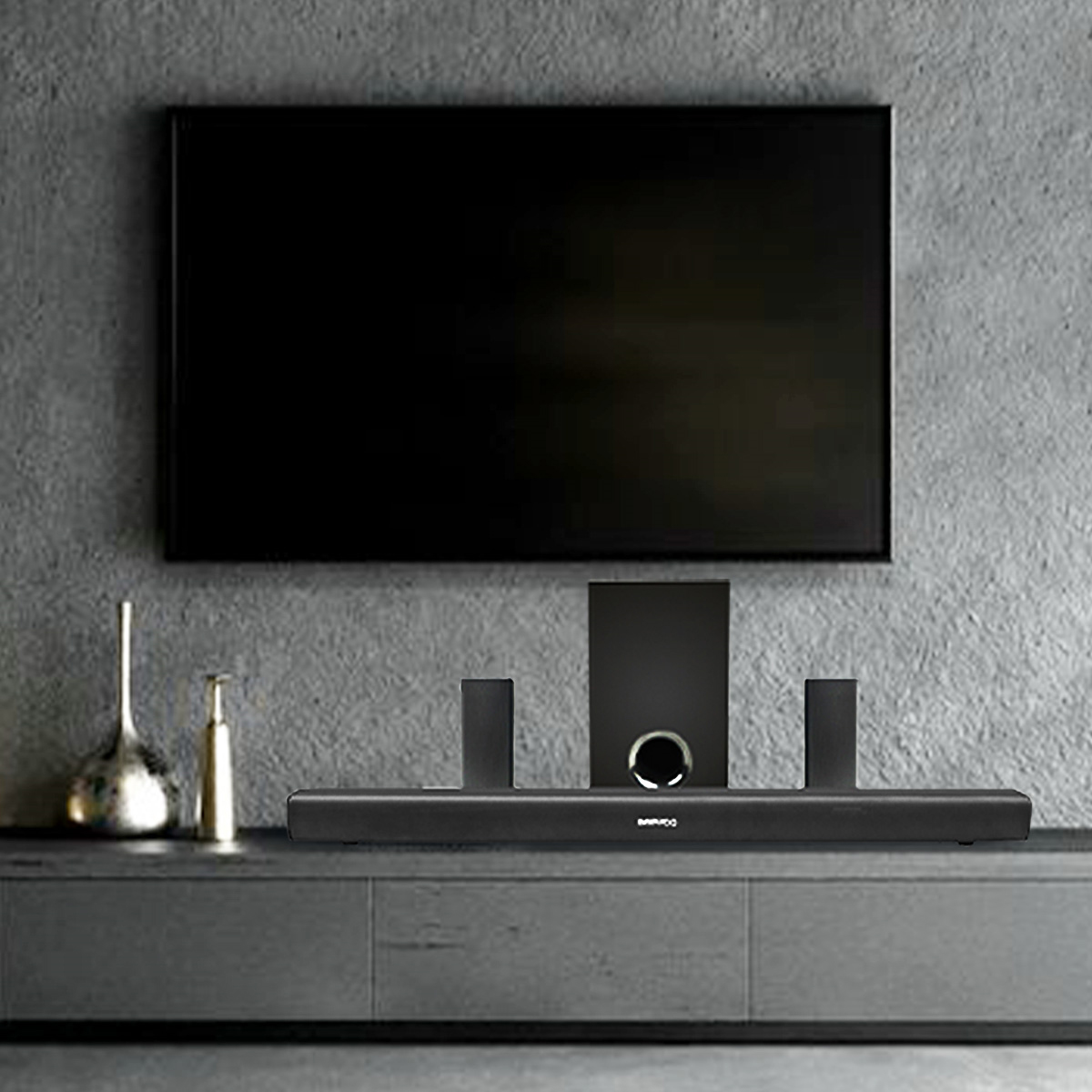 Barra De Sonido Con Subwoofer Daewoo Ultimate 5.1 Bluetooth