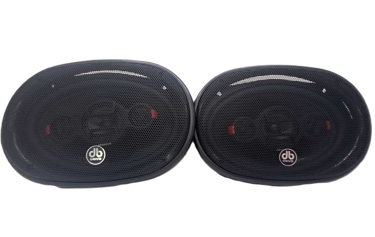 Bocinas Coaxiales DB Drive S69 125 Watts  RMS 6x9 Pulgadas 4 Vías.