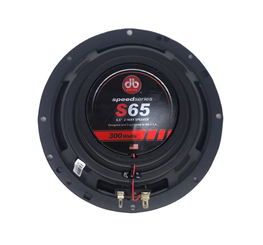 Bocinas Coaxiales DB Drive S65 65W RMS 6.5 Pulgadas 2 Vías.