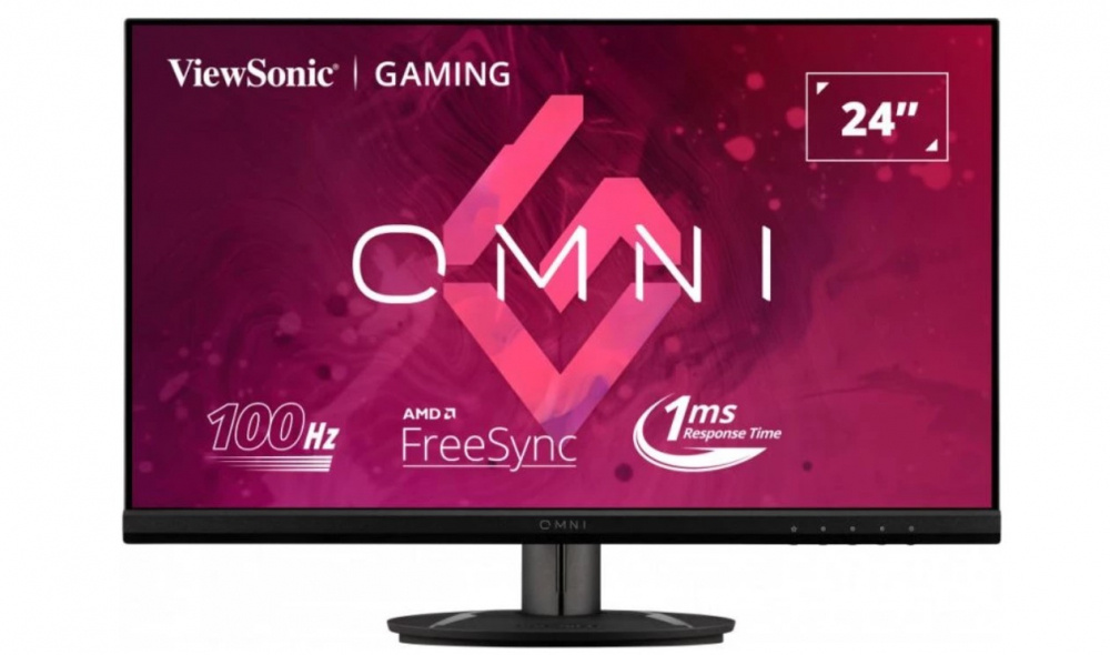 Monitor Gamer ViewSonic VX2416 LED 24", Full HD, FreeSync, 100Hz, HDMI, Bocinas Integradas (2 x 2W), Negro.