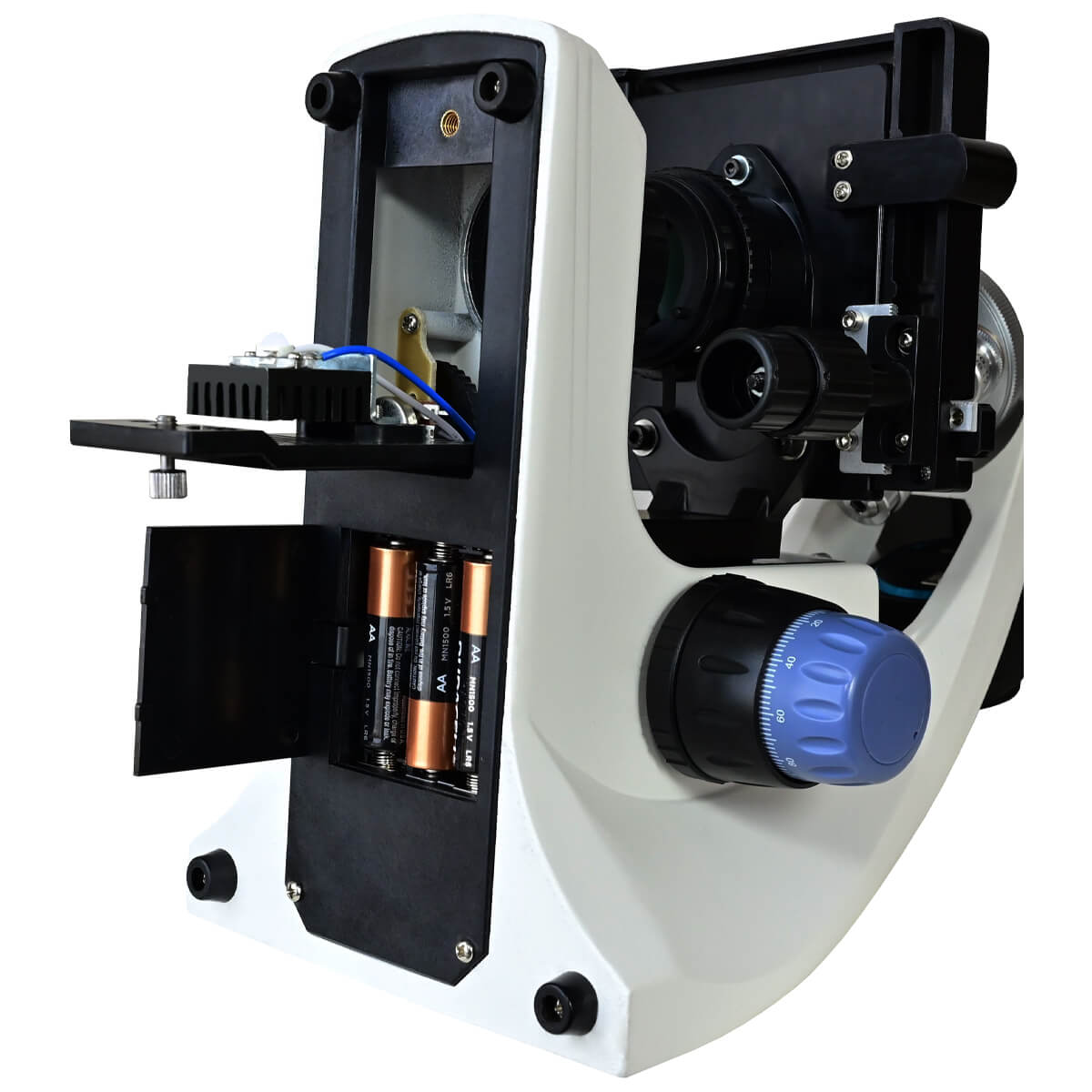 Microscopio Quasar Science Qm13 1000x Con Adaptador Smartphone.