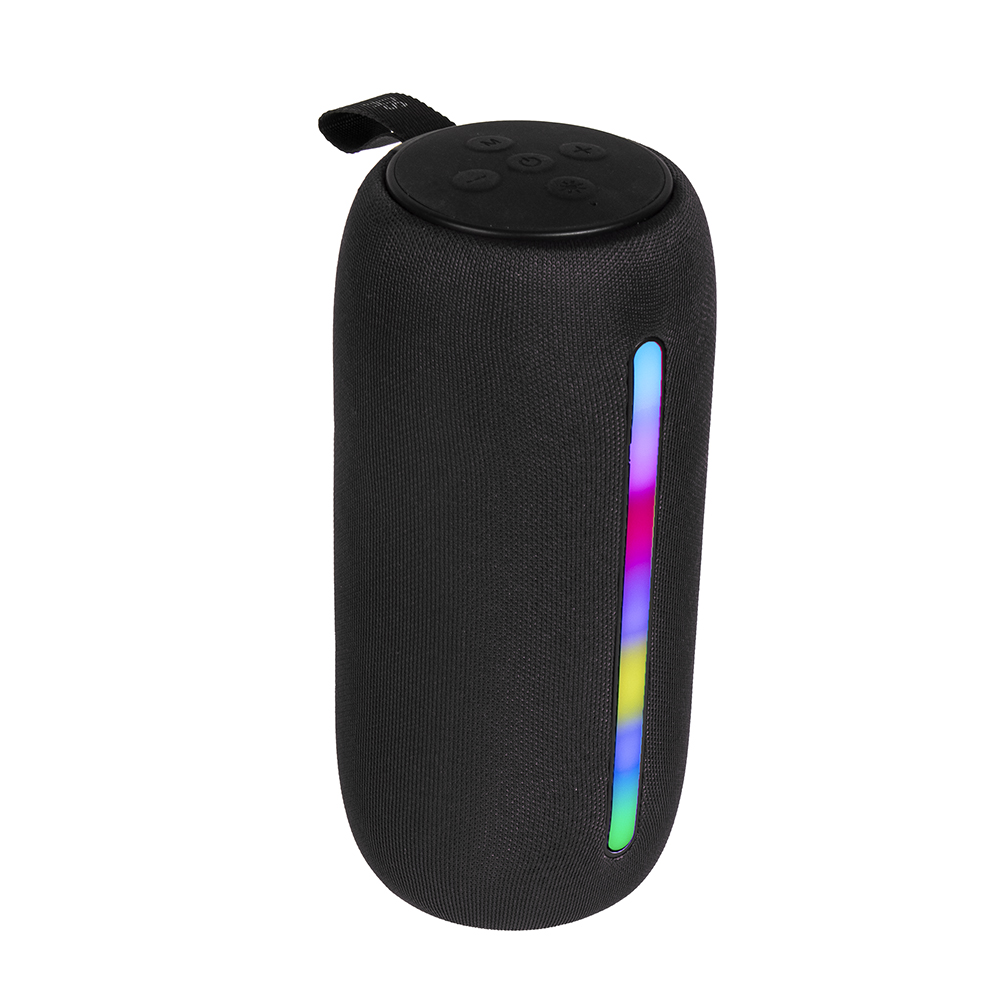 Bocina Inalámbrica Portátil Runden Tower Stf Color Negro .