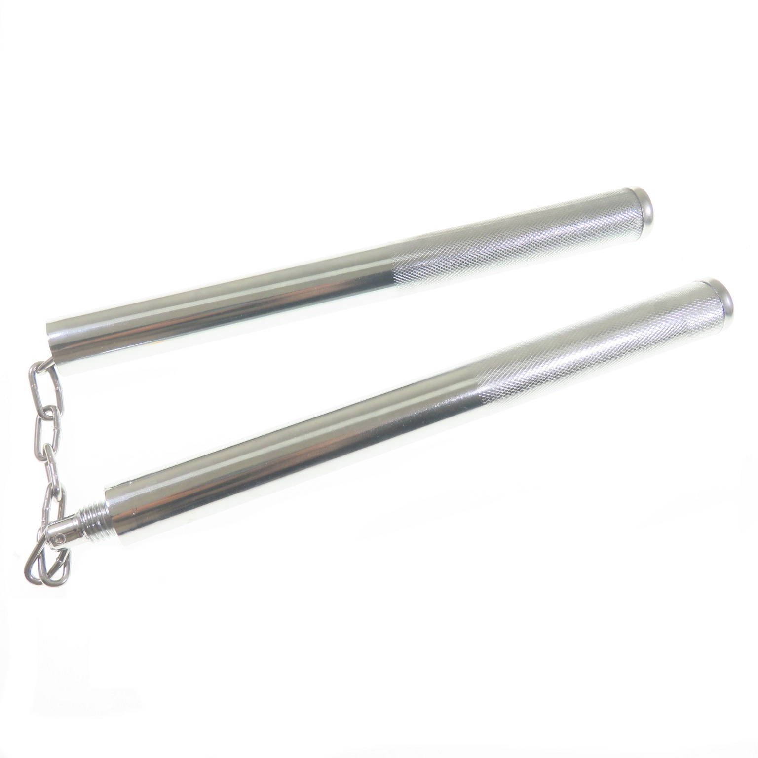 M3180 Nunchakus Chacos / Baston Metalicos Cromados Defensivo.
