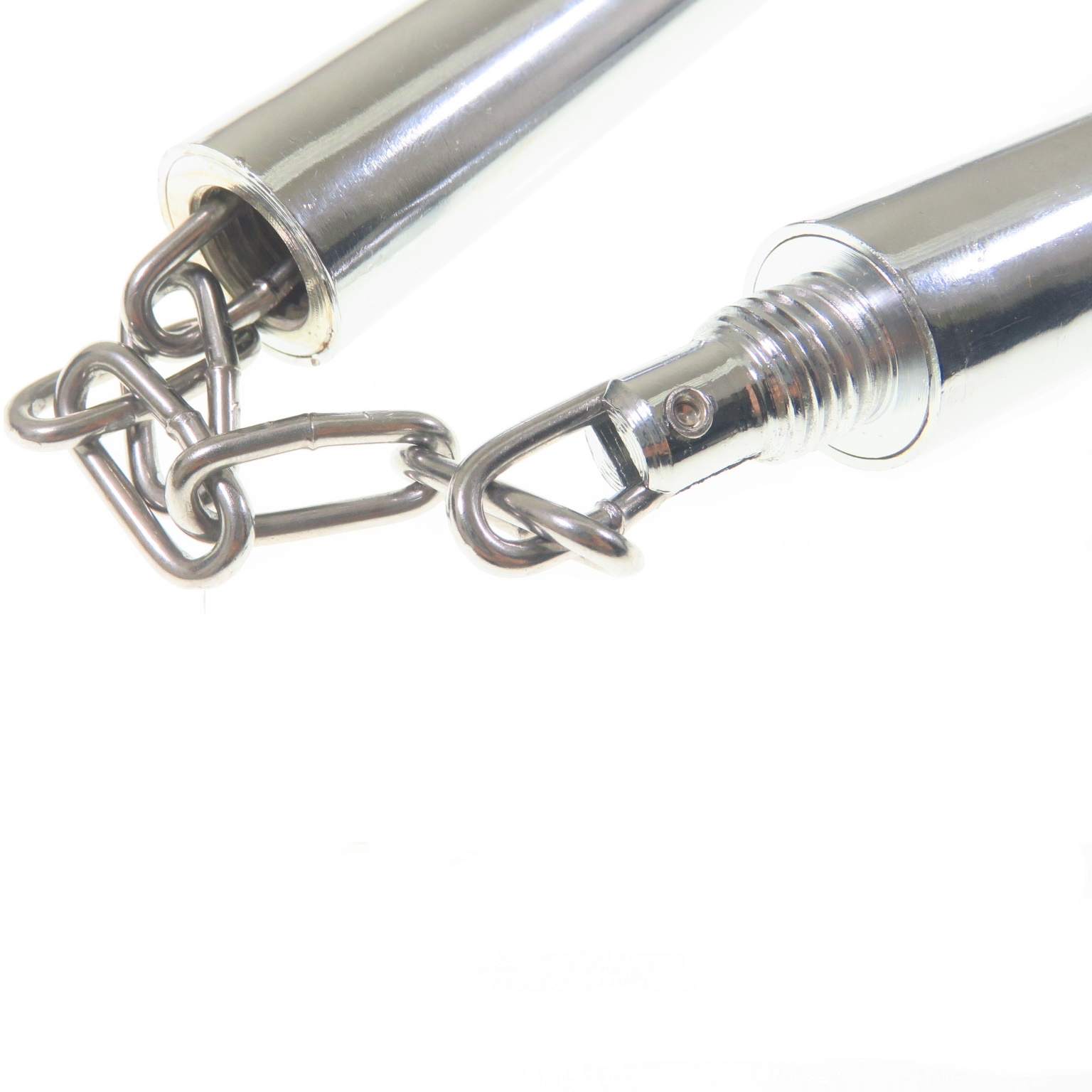 M3180 Nunchakus Chacos / Baston Metalicos Cromados Defensivo.