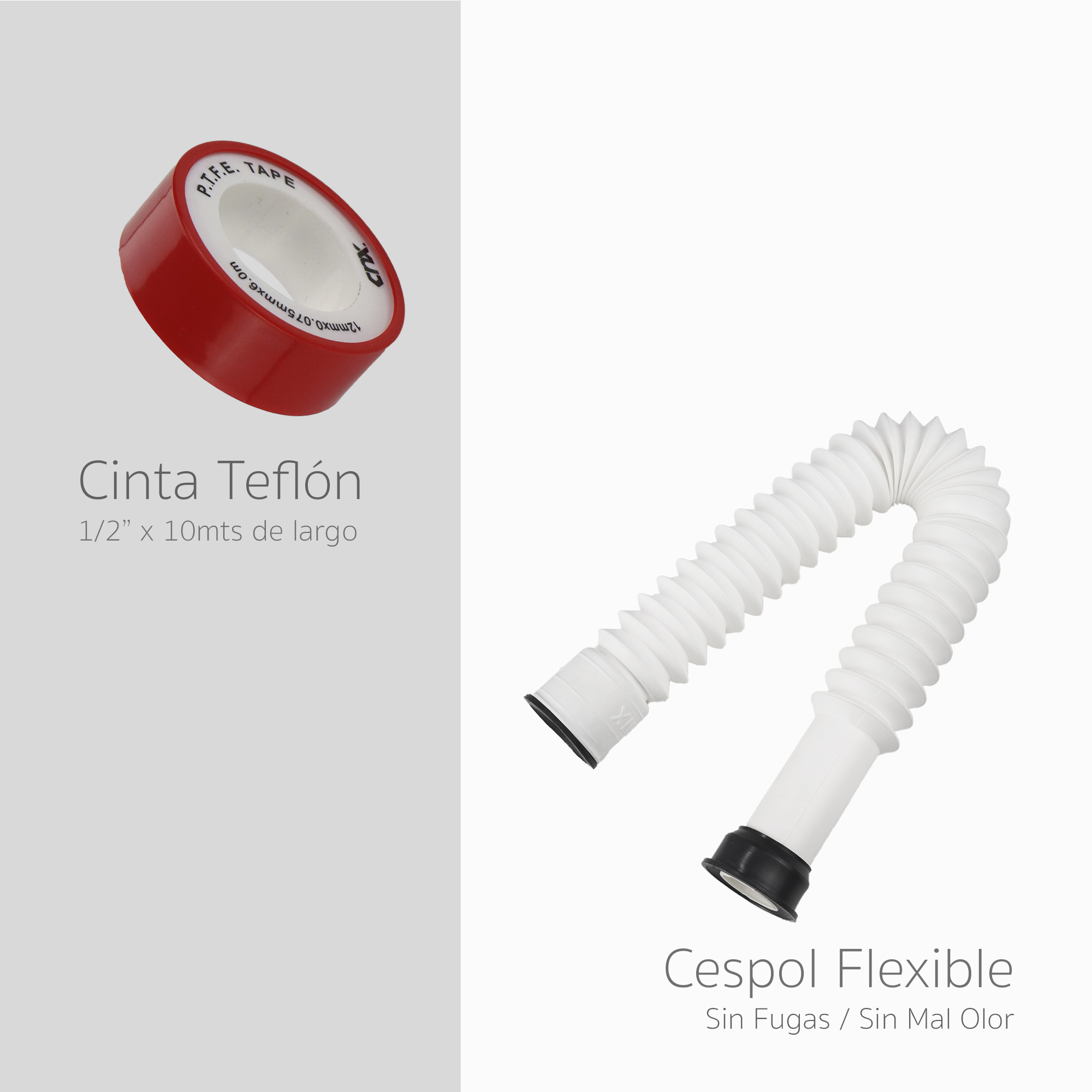 Kit Fregadero Tarja Acero Inoxidable 83x56x15 Premium.