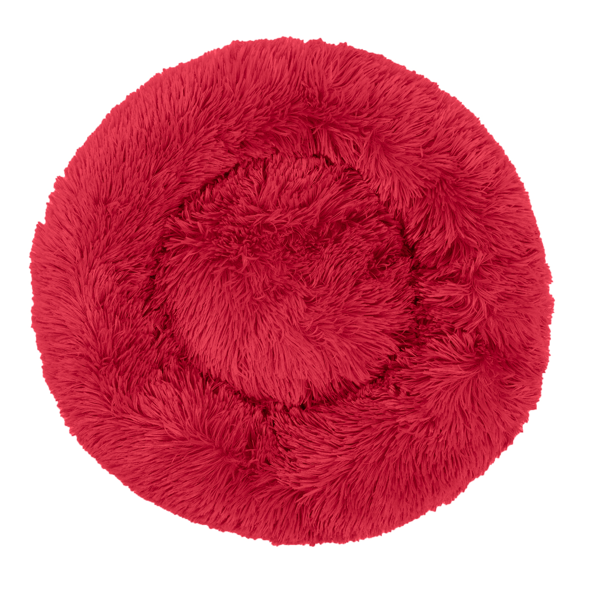 Cama Felpa Lisa Tipo Dona Suave Acolchonada Para Perro o Gato Anti Estres Comoda MOD.-04.