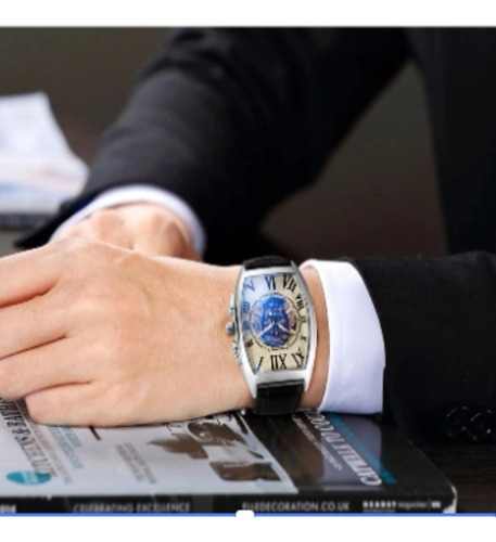 Reloj Mecánico De Cuarzo Gucamel, Moda Masculina, Negocios