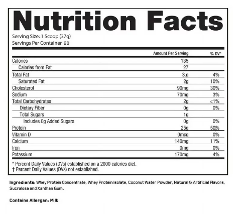 Proteina Insane Whey 5lbs (60 serv) Summer Series.