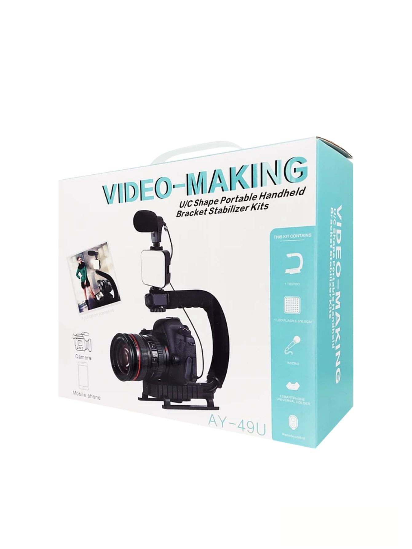 Trípode portátil AY-49 Kits de Video