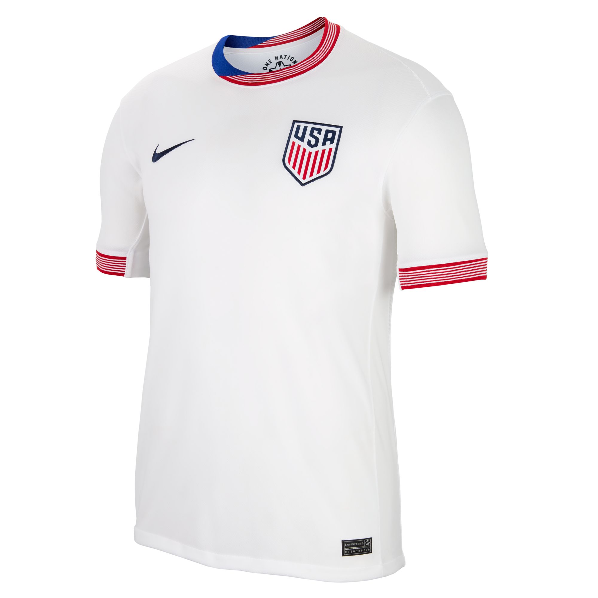 Nuevo! Jersey Estados Unidos USA Copa America 2024/2025 Titular Local Blanca Talla L.