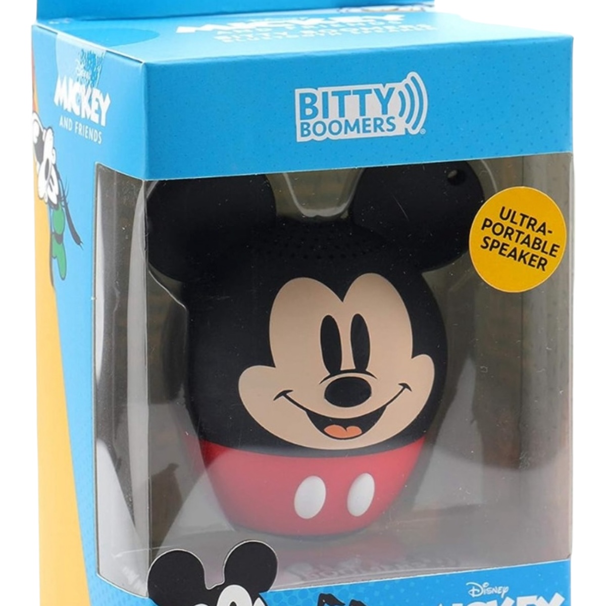 Bitty Boomers Disney Mickey Mini Bocina Bluetooth Negro.