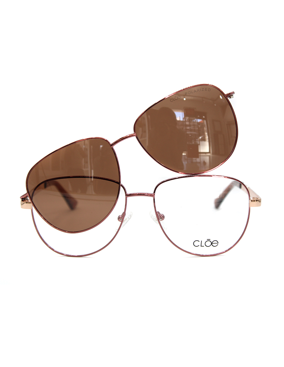 Lentes Armazon de vista Clip Solar Cloe originales para mujer